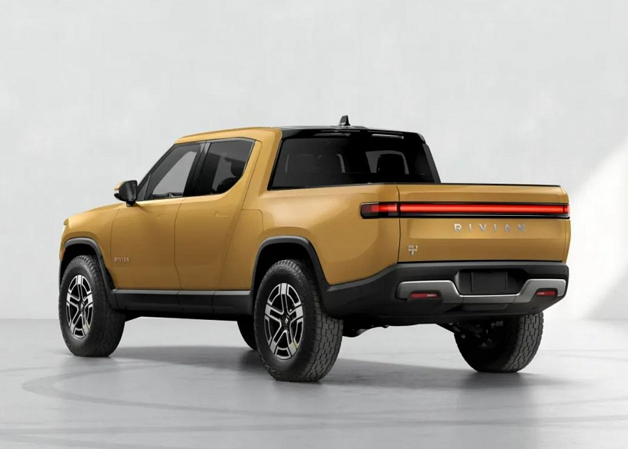 2024 Rivian R1T Price Philippines Luxury Electric Pickup Truck   Compass Yellow Rivian R1r 3 1802 